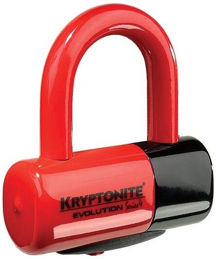 Lucchetto ad Arco Moto Kryptonite EVOLUTION Rosso taglia unica