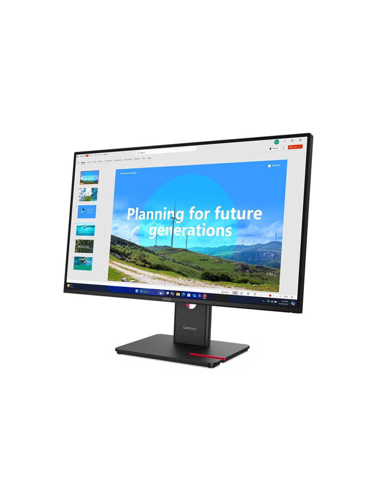 27" Lenovo ThinkVision T27D-40
