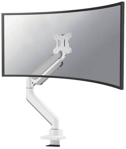 Neomounts DS70PLUS-450WH1 Monitor-Tischhalterung 1 Display(s) 43,2cm (17") - 124,5cm (49") Weiß Neigbar, Rotierbar, Schwenkbar