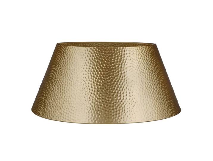 Jupe de sapin de noël doré fer h26xl38xl58cm