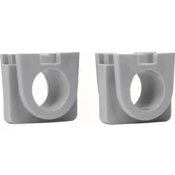 Kopp 320304044 STANDARD - Verbindungsmuffen, 2 Stück, Farbe: grau