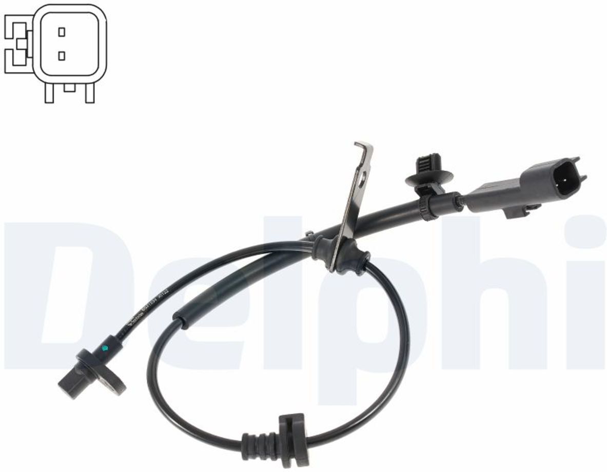 Sensor, Raddrehzahl DELPHI SS21234-12B1