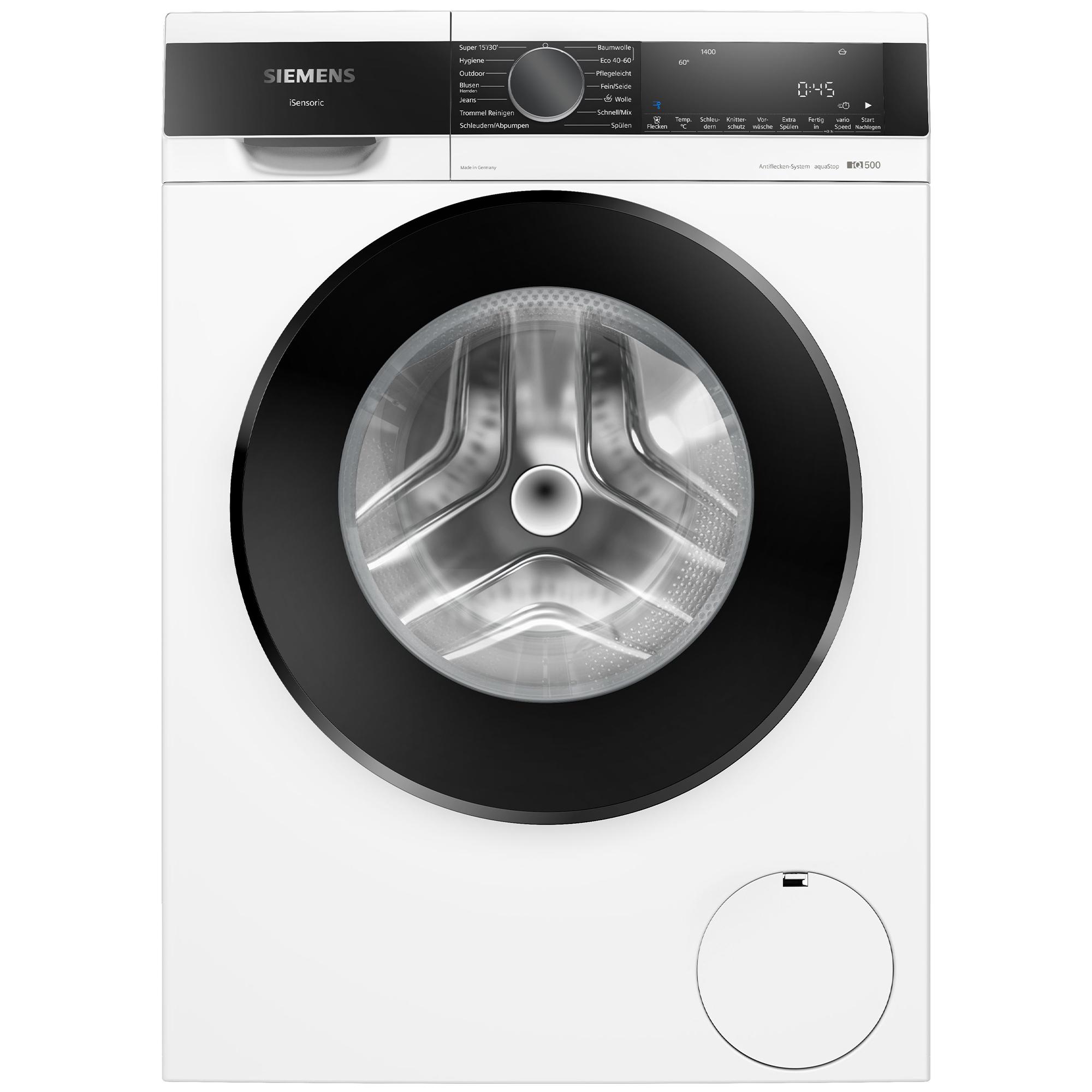 Siemens WG44G21ECO Waschmaschine Nachlegefunktion aquaStop waterPerfect Plus
