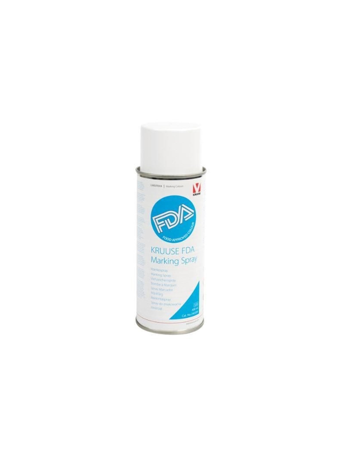 KRUUSE FDA-Markierungsspray, blau, 400 ml, 12 Stk.