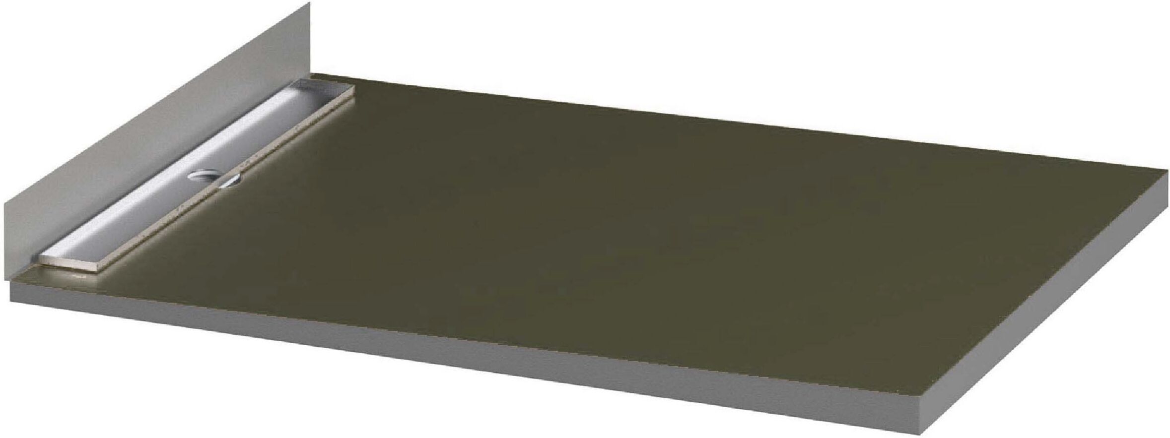poresta systems système de douche Limit S KMK 22000154 drain horizontal 1200x900x50, sans grille design