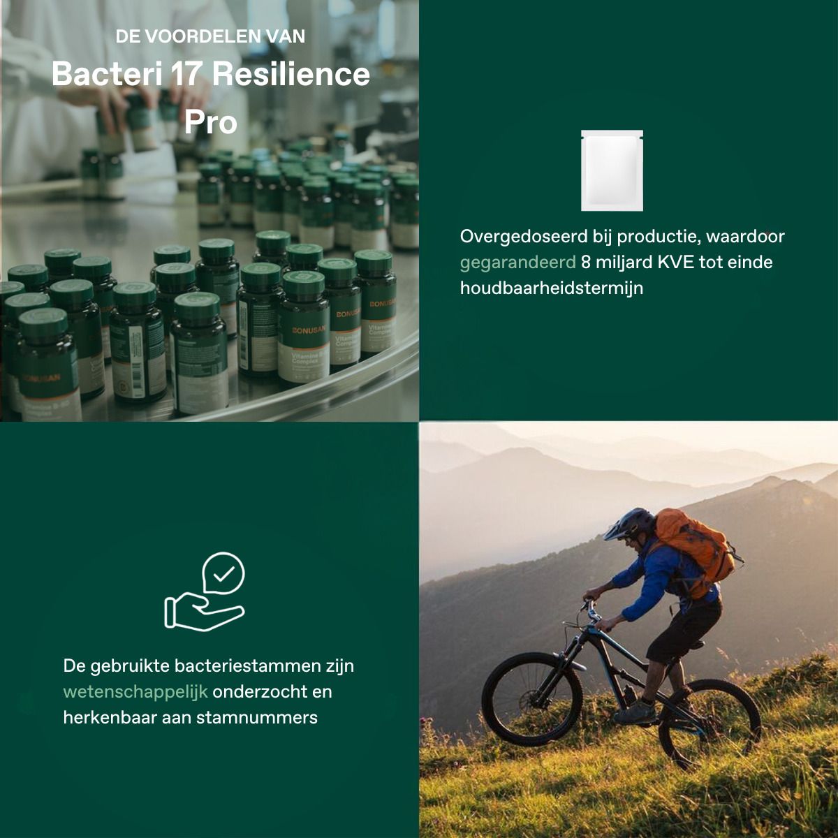 Bonusan Bacteri 17 Expert Resilience Sachets 28st 28 St Beutel