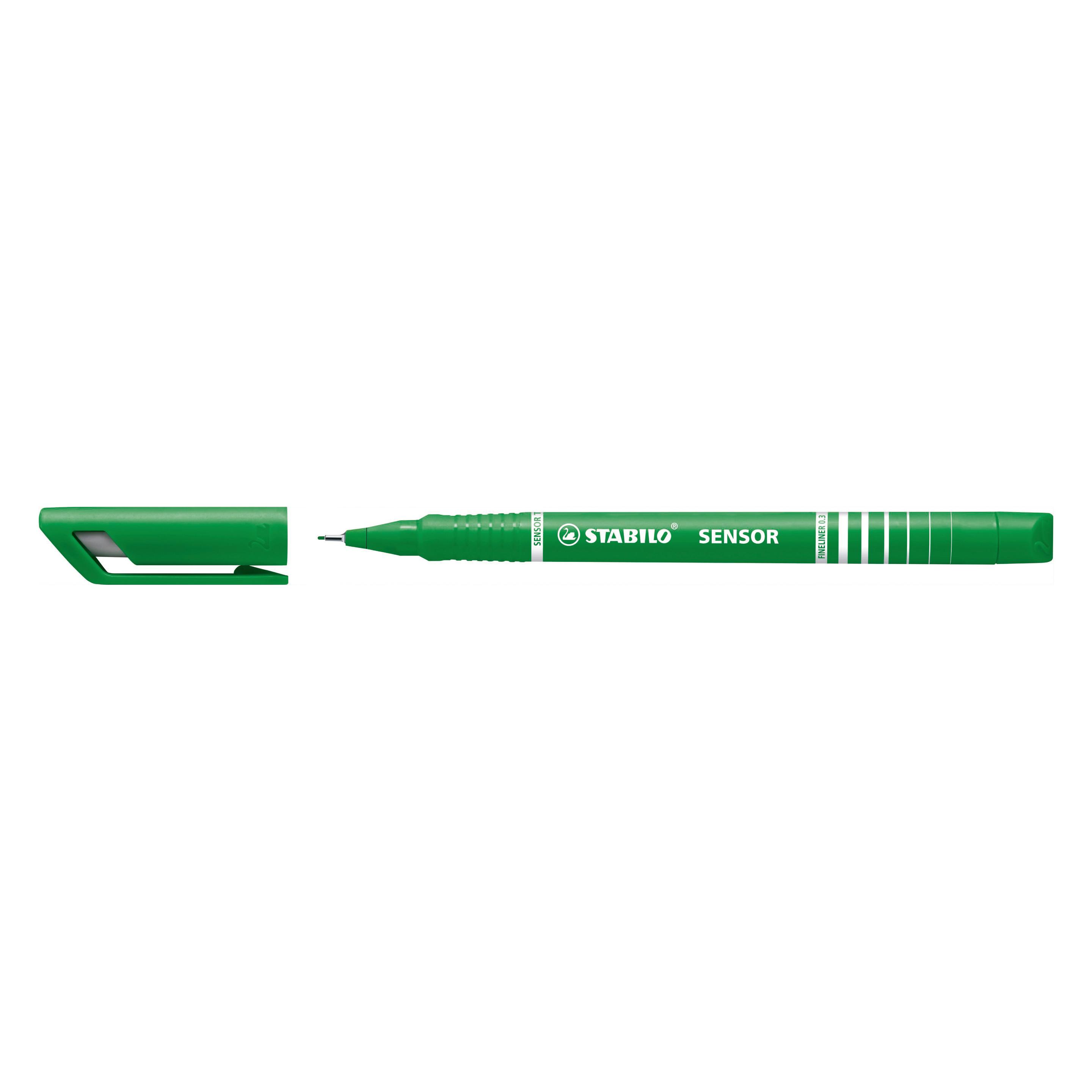 Stabilo SENSOR F Finliner mit gefederter Spitzer (1x) (189/36)