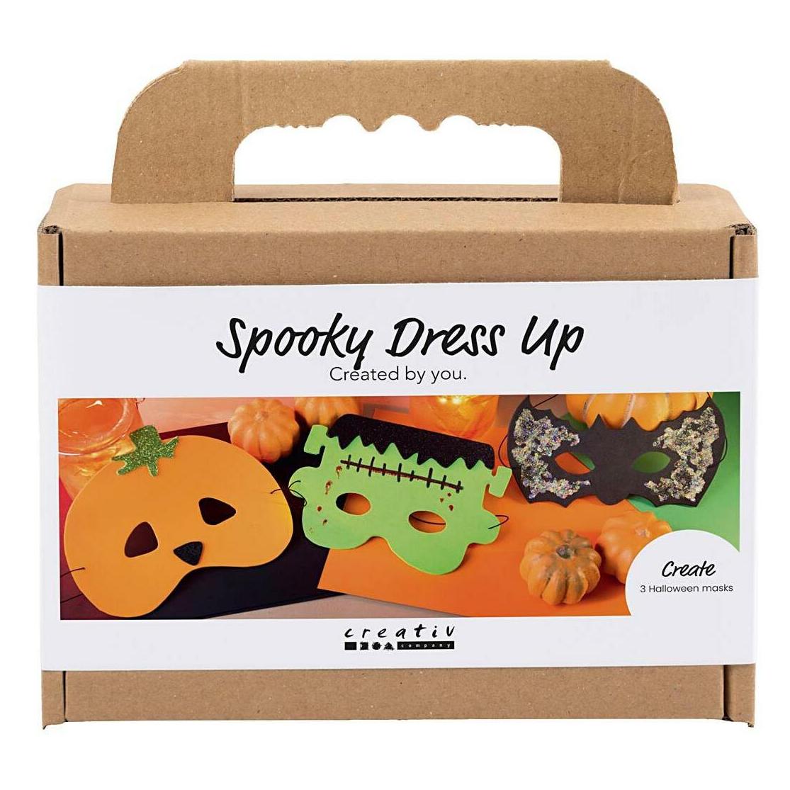 Creativ Company Mini Craft Kit Spooky Dress-Up - Masks - halloween colours (977883) (977883)