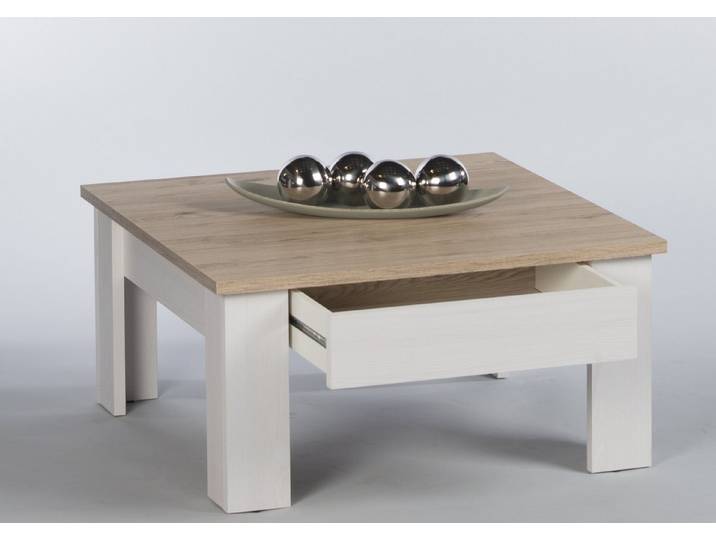 freiraum Couchtisch Romance Mini, in San Remo hell, Melamin - 78x40x78cm (BxHxT)