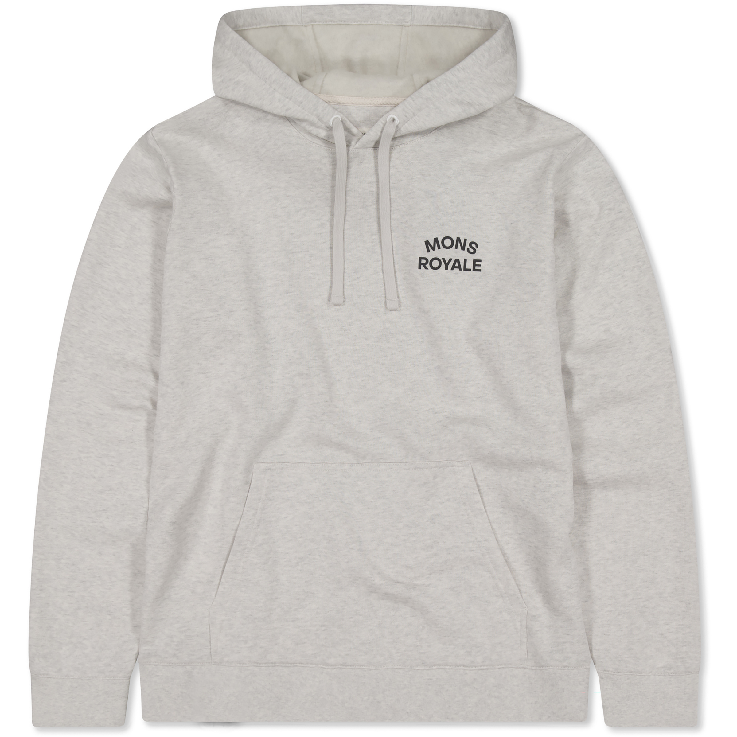 Mons Royale Inversion Merino Herren Hoodies grau Größe L Lifestyle Widerstandsfähig Merinowolle