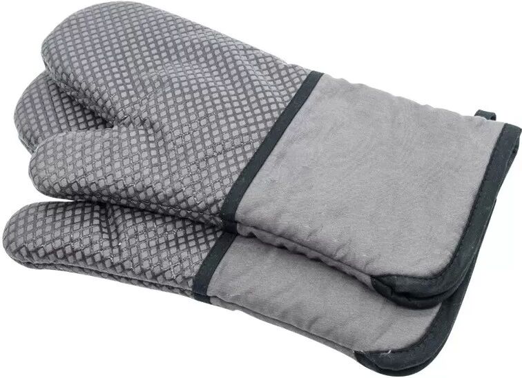 INF Mesh Silikon Mikrowellen-Ofenhandschuhe - Hitzebeständig, Rutschfest, Verbrühungsschutz (1 Paar)