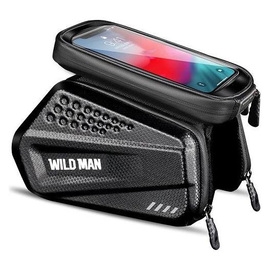 Wildman XXL ES6 abschliessbarer Fahrradträger (1 l, Rahmentasche) (79797)