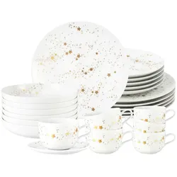 Seltmann Weiden Liberty Golden Stars Kombiservice 30-teilig