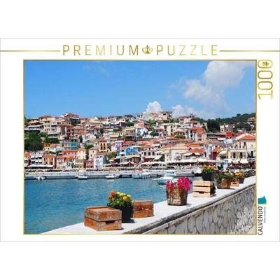 CALVENDO Puzzle Griechenland - Epirus - Das traumhafte Parga | 1000 Teile Lege-Größe 64x48cm Foto-Puzzle für glückliche Stunden