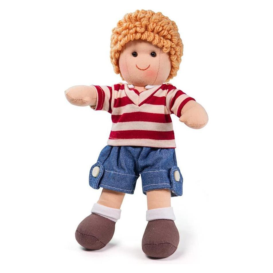 Bigjigs Toys Stoffpuppe Harry 28 cm / ab 0 Jahren (BJD009)