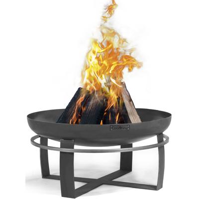 Feuerschale COOKKING "Viking", schwarz, H:36cm Ø:60cm, Stahl, Feuerkörbe, Ø 60x36 cm