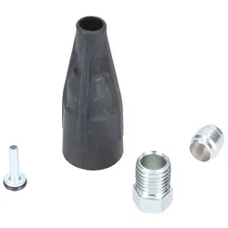 FORMULA Anschlussstück Kit Insert Pin | Olive | Überwurfwutter für