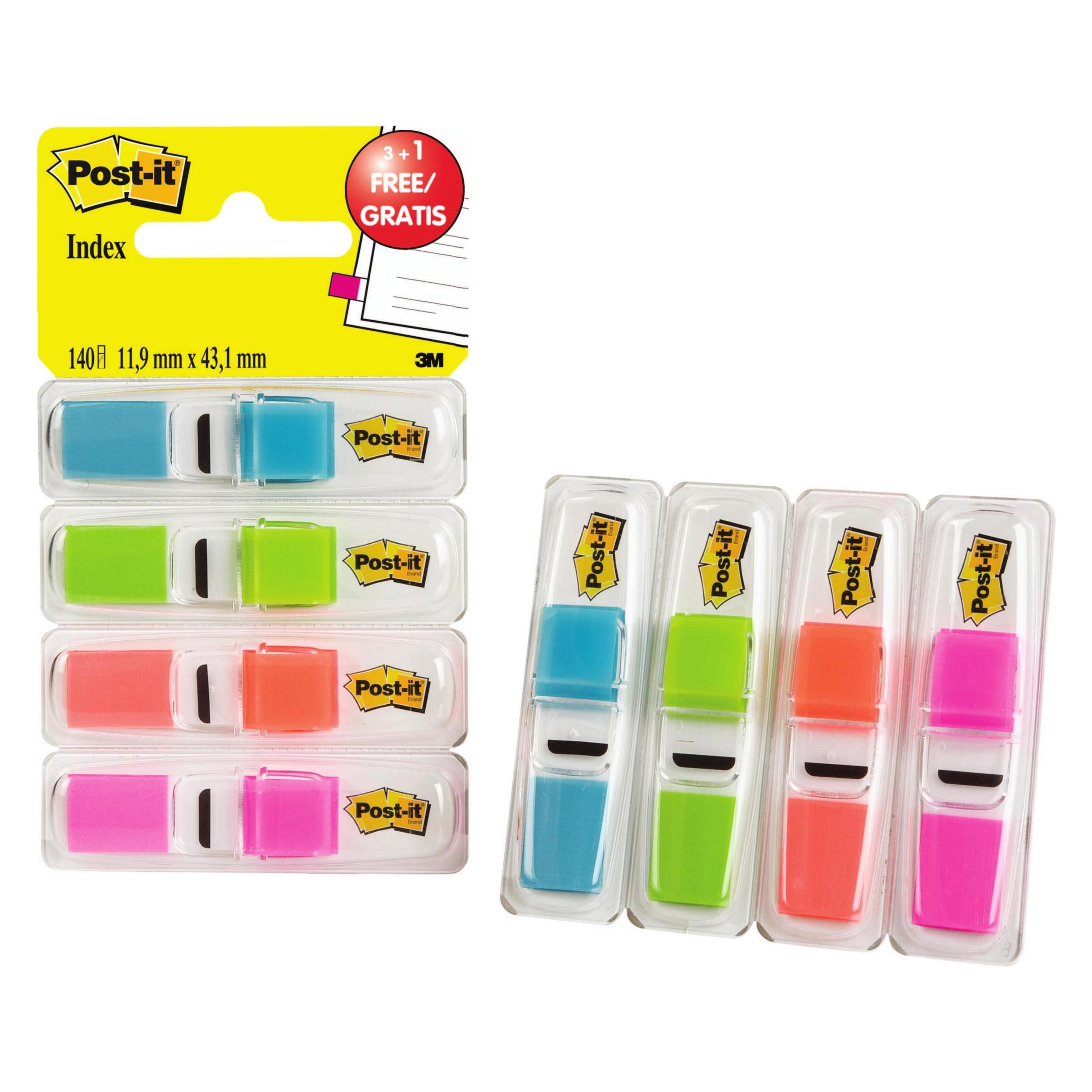 Post-it Index Mini (43.20 x 11.90 mm) (683-4ABP)