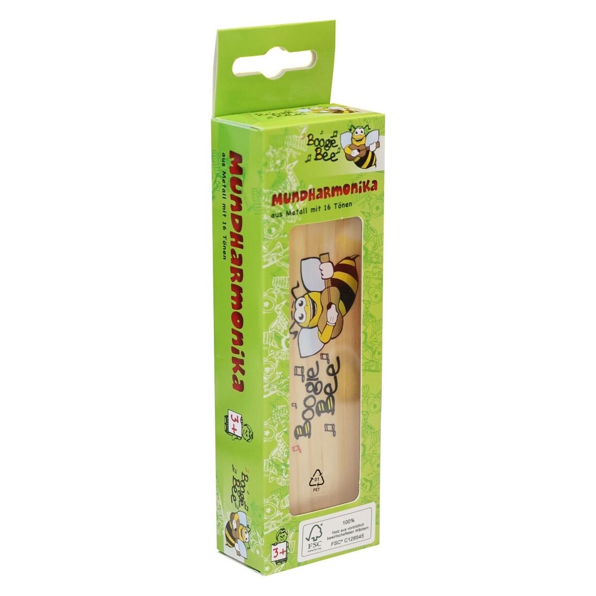 Boogie Bee Mundharmonika aus Holz (Deutsch) (0068504091)