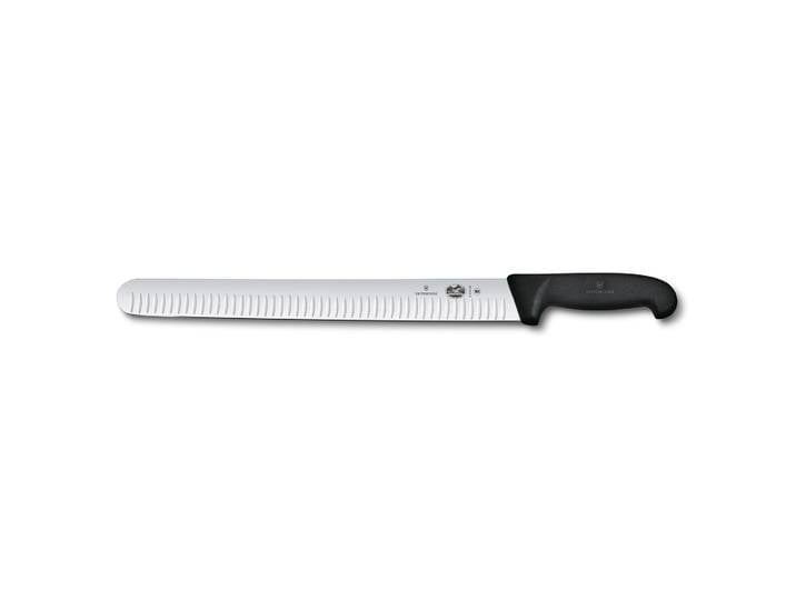 Victorinox Couteau nervuré à jambon Fibrox 36 cm Acier inoxydable
