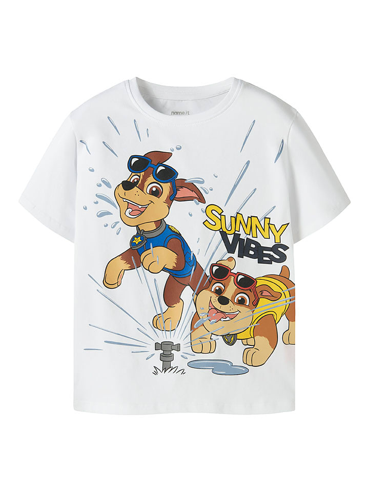 name it Shirt "Macas" in Weiß - 104