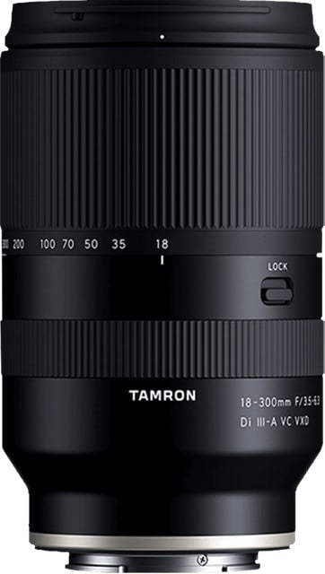 Tamron 18-300mm III-A lens voor Sony E-mount