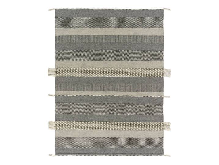 Teppich Botana III Grau/Lichtgrau 140 x 200cm Wolle