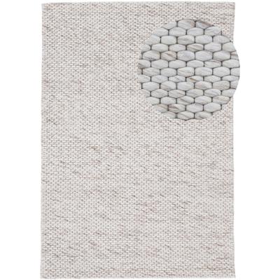 Wollteppich CARPETFINE "Sina, auch als Läufer", beige, B:140cm H:14mm L:200cm, Wolle, Teppiche, Handweb Teppich, reine Wolle, meliert, handgewebt, weich & kuschelig