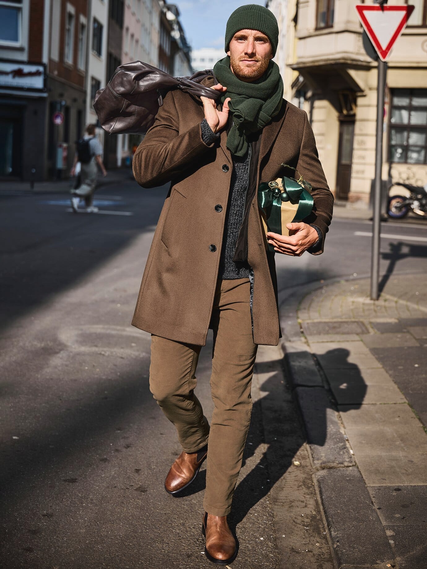 Mey & Edlich Hart-im-Nehmen-Chino Beige 54