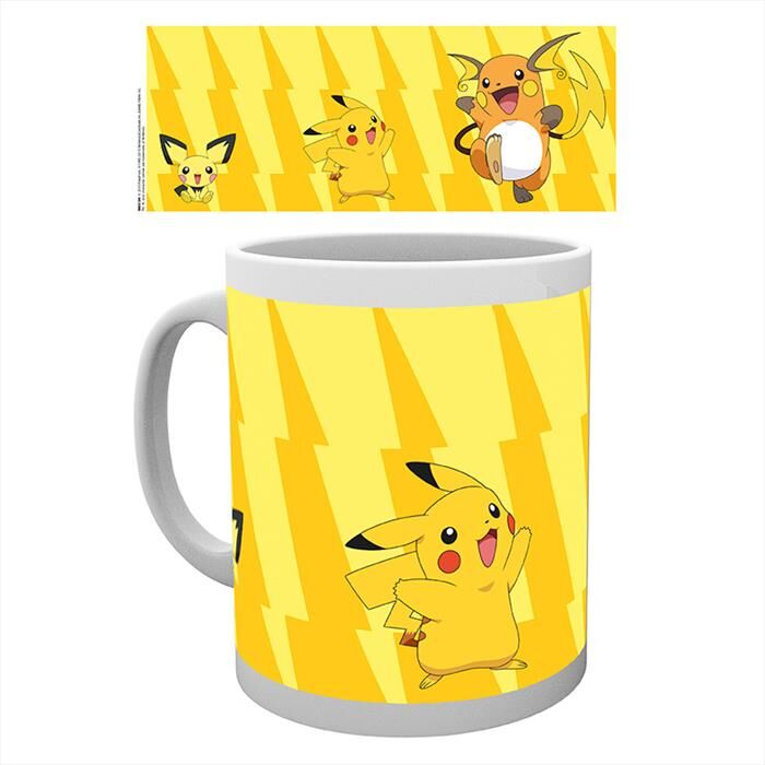 ABYSSE Pokemon Tazza 320ml Pikachu Evolve