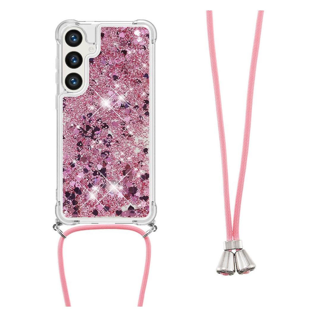 Cover-Discount Galaxy S26+ Plus - Glitzer Hülle mit Kordel (Samsung Galaxy S26+) (67884902)