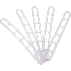 Berger Leiter-Abspannelement, 5er-Pack Transparent