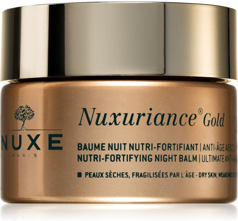 Nuxe Nuxuriance Gold nährendes Nachtbalsam zum Stärken der Haut 50 ml