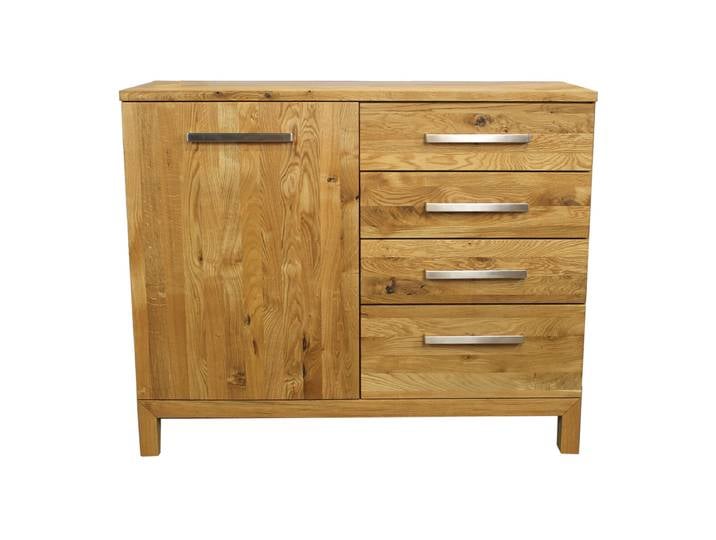 Sideboard Wildeiche 120 cm Massiv Holz