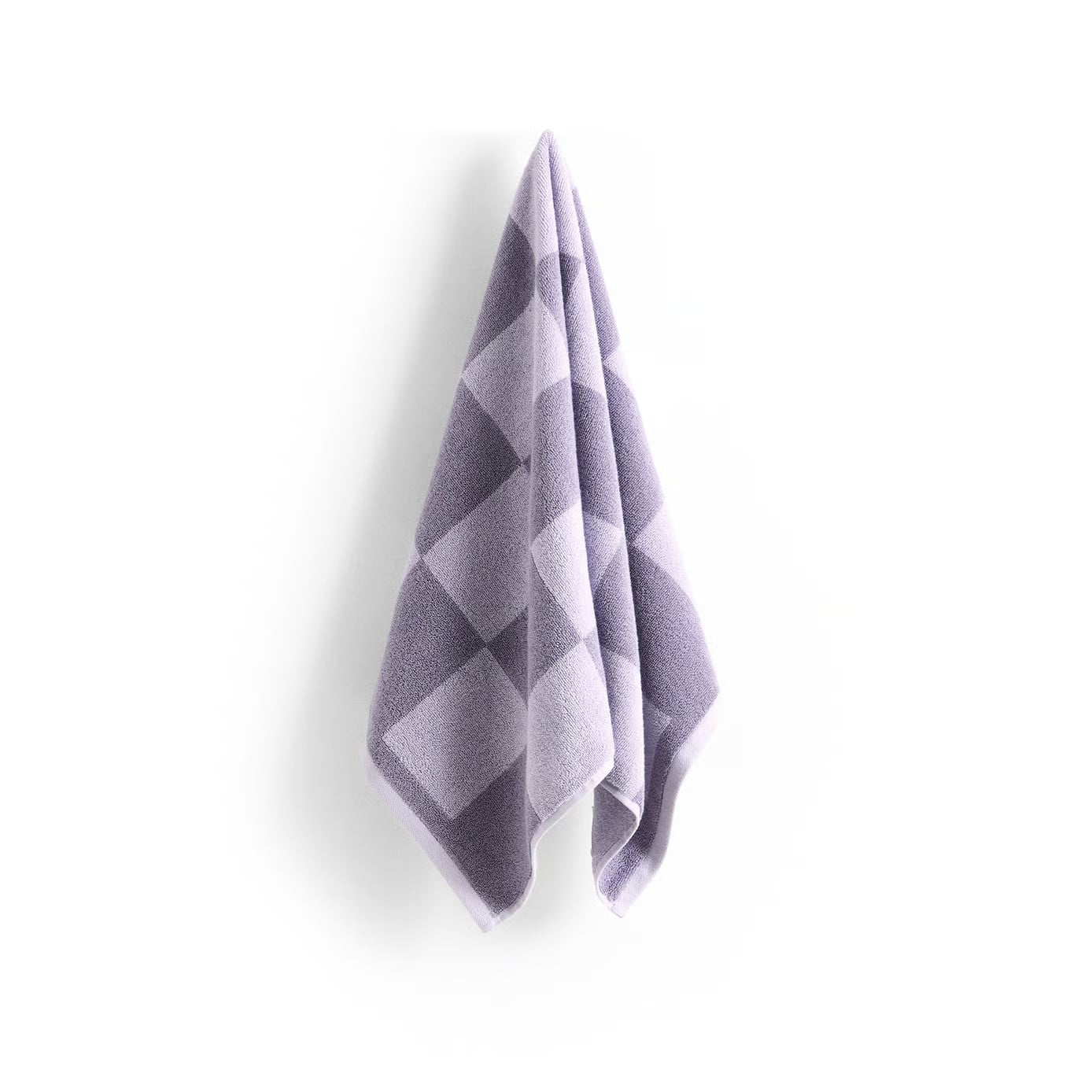HAY Check handdoek Lavender, 50 x 90 cm