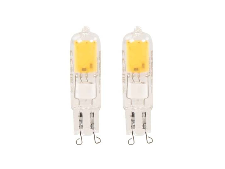 G9 30W Glühbirnen mit warmweißem Licht (x2)