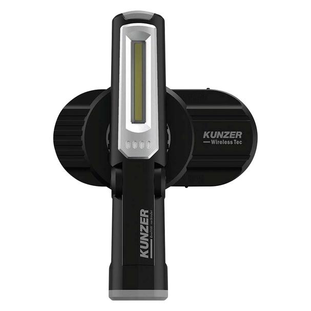 Kunzer Arbeitsleuchte Arbeitslampe mit COB Technik und Induktionsladestation (300 lm) (PLI-7)