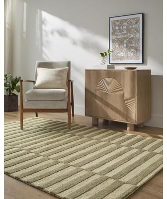 Livabliss Idaho Modern Striped Area Rug