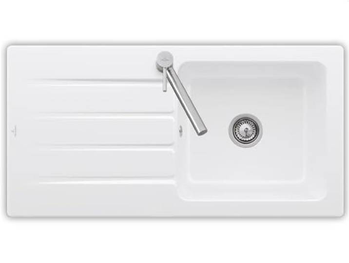 Villeroy & Boch Architectura 60-3360 01 KG Snow White Keramikspüle Handbetätigung