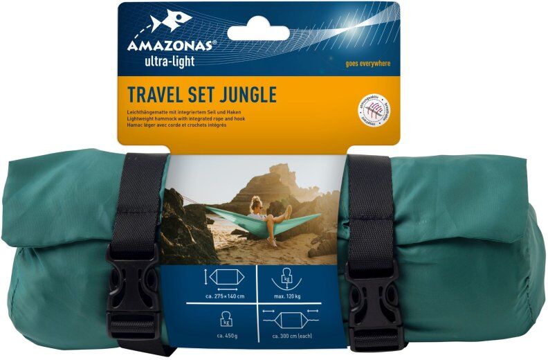Amazonas Travel Set Hängematte Grün