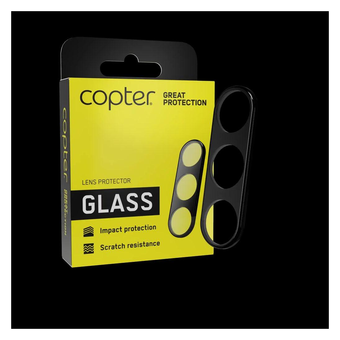 Copter iPhone 16 Pro / 16 Pro Max Exoglass Lens Lens cover (Apple iPhone 16 Pro, Apple iPhone 16 Pro Max) (7964EG)