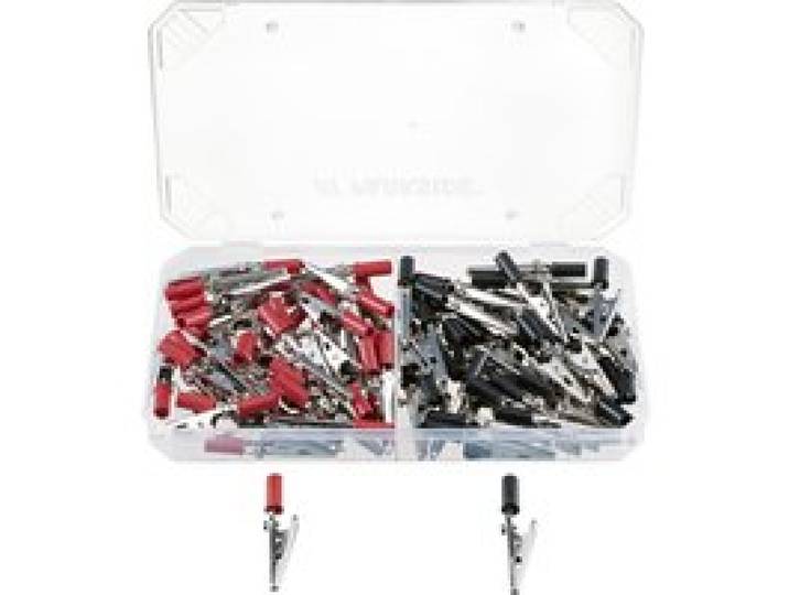 PARKSIDE® Kit de petites pièces basse tension (pinces crocodiles)