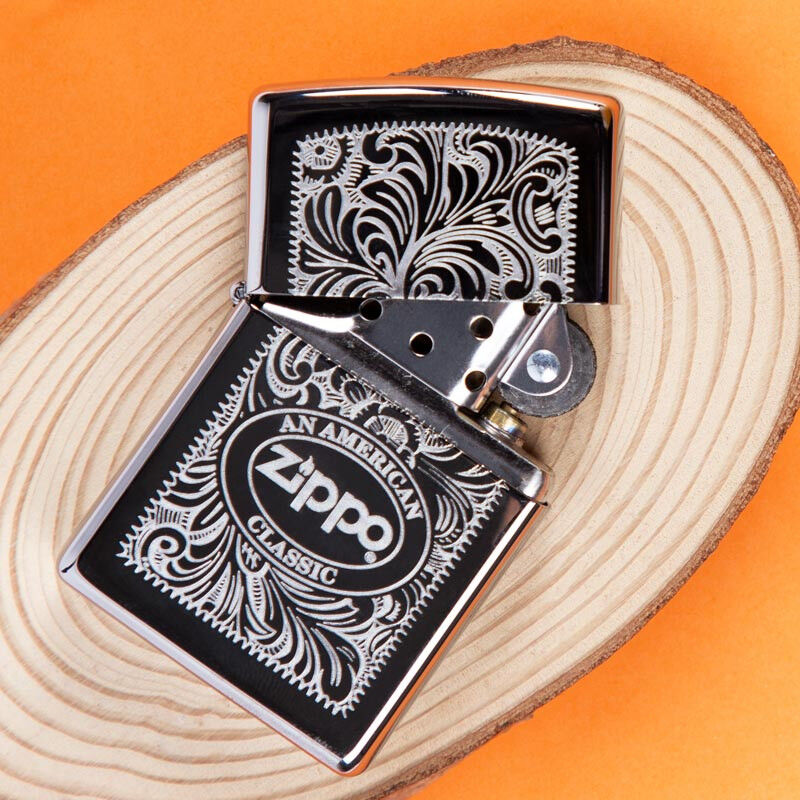 Ocadeau Briquet Zippo filigree gravé