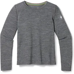 Smartwool, Unisex, Funktionsunterhose, Kid's Classic Merino Blend Base Layer Crew Boxed (140), Grau