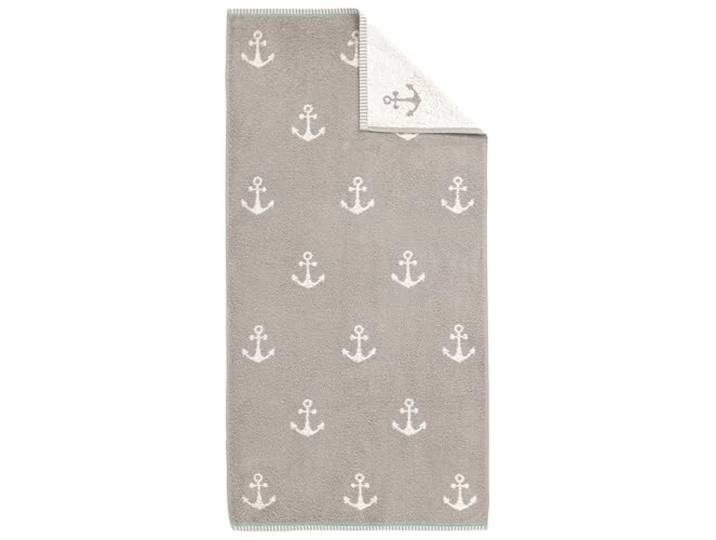 Dyckhoff Handtuch Nautic 50x100cm, Maritim, 100% Baumwolle, Kiesel
