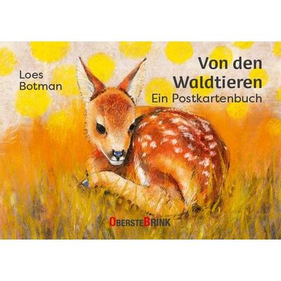 Von den Waldtieren – Ein Postkartenbuch, Gebundene Ausgabe von Loes Botman, Oberstebrink, 978-3-96304-054-2