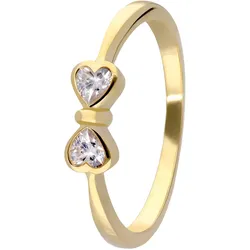 GLIZZ GL8556 Damenring mit Schleife Gold 333 / 8K, 56/17,8