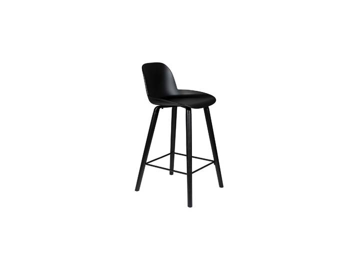 Tabouret de comptoir noir Albert Kuip