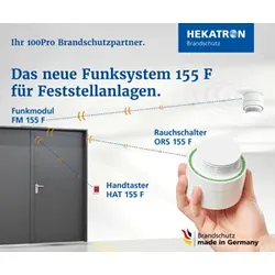 Sockel 155 UH für ORS 155 F Funkrauchschalter