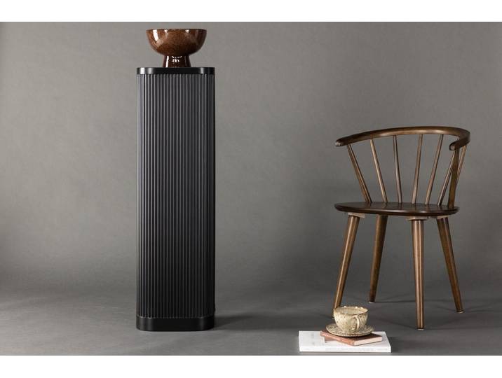 Beistelltisch Lars – elegantes Design in Schwarz - Schwarz - Luxusbetten24